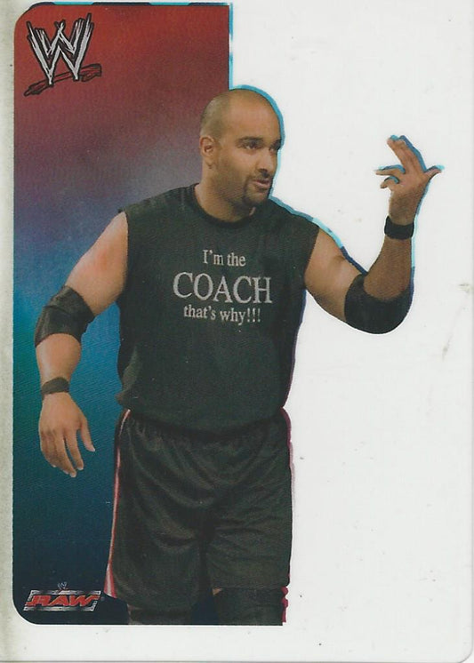WWE Edibas Lamincards 2004 Jonathan Coachman #19