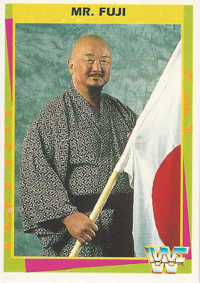 WWF Merlin 1995 Mr Fuji #19