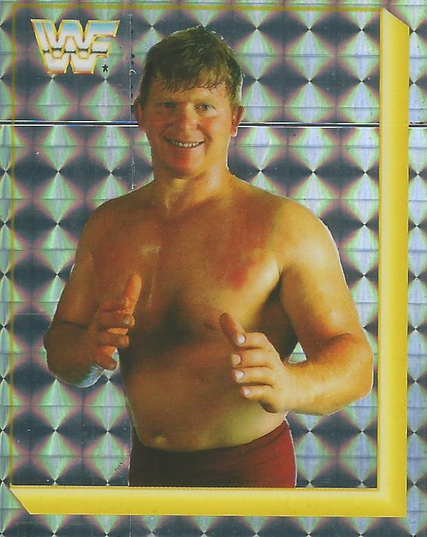 WWF Merlin Sticker 1994 Bob Backlund #19