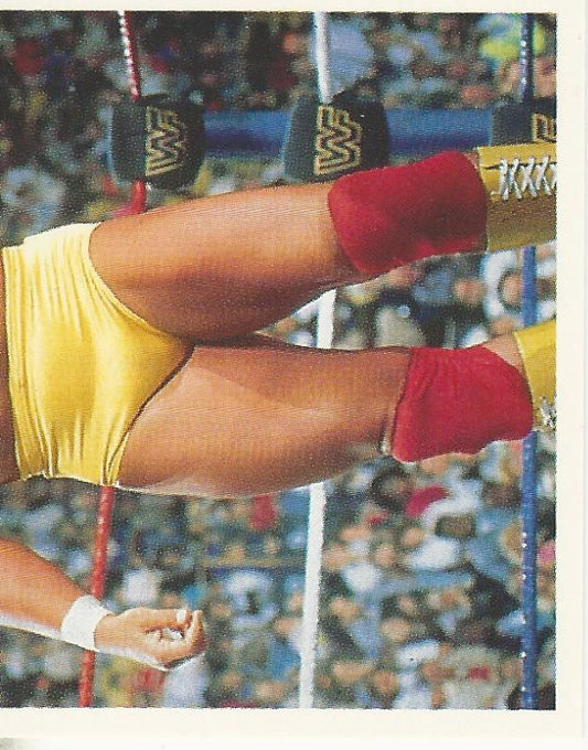 WWF Merlin Stickers 1991 Hulk Hogan #19
