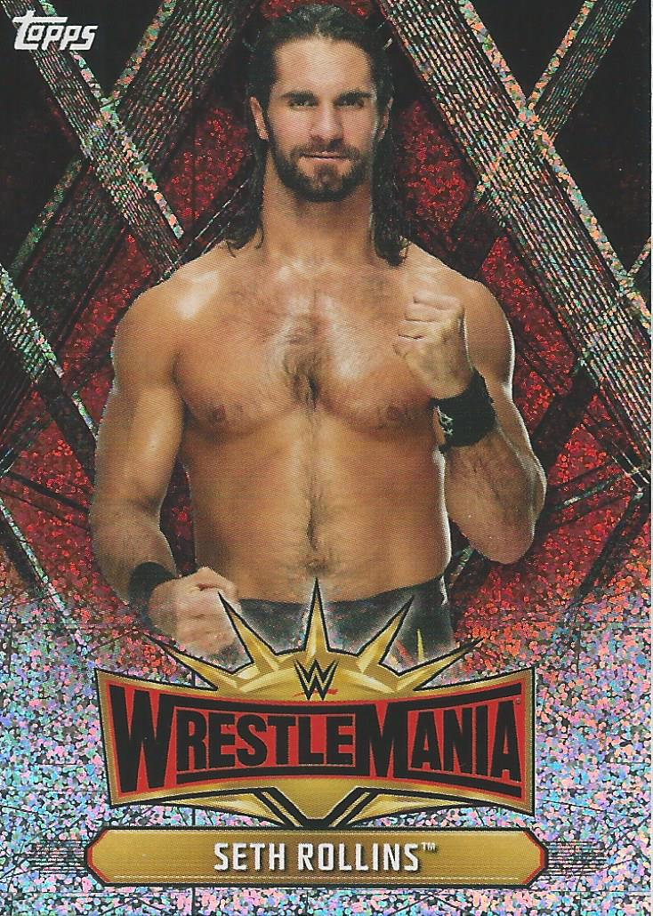 WWE Topps Champions 2019 Seth Rollins WM-19 trading card PW Catalog