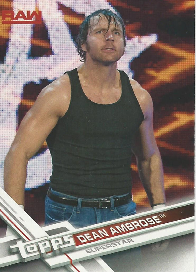 WWE Topps Then Now Forever 2017 Dean Ambrose #119