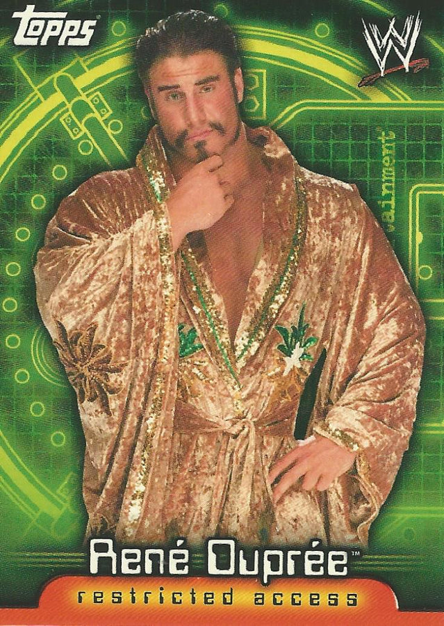 WWE Topps Insider 2006 US Rene Dupree #19