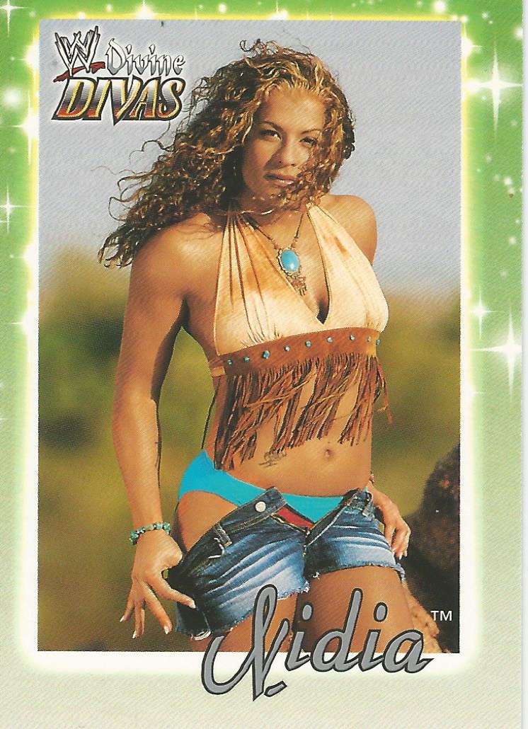 WWE Fleer Divine Divas 2003 Nidia #19