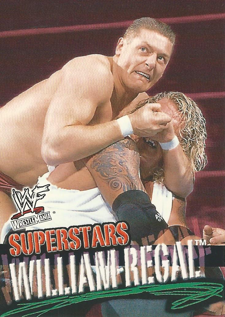 WWF Fleer Wrestlemania 2001 William Regal #19