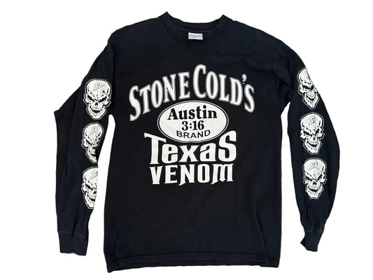 2001 WWF “Stone Cold” Steve Austin Long Sleeve T-Shirt Pwcatalog