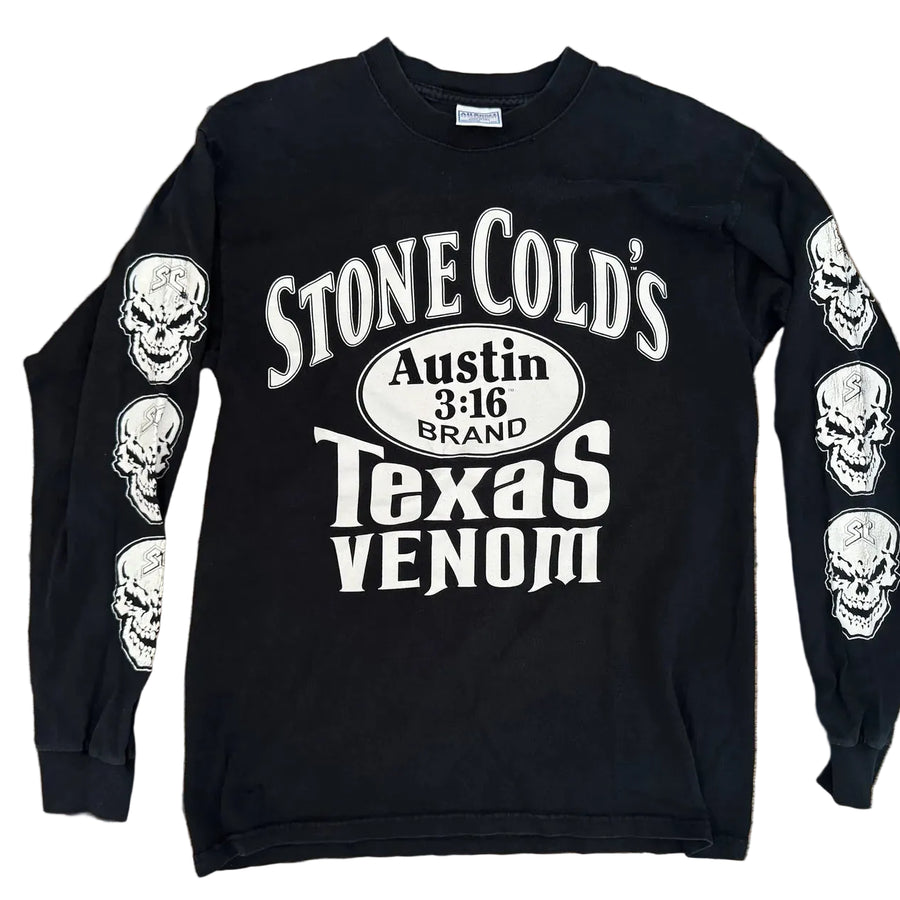 2001 WWF “Stone Cold” Steve Austin Long Sleeve T-Shirt Pwcatalog
