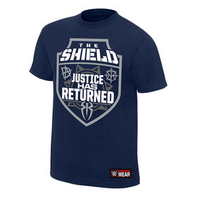 The Shield "Justice Has Returned" Youth Authentic T-Shirt T-Shirt PW Catalog