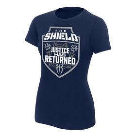 The Shield "Justice Has Returned" Women's Authentic T-Shirt T-Shirt PW Catalog