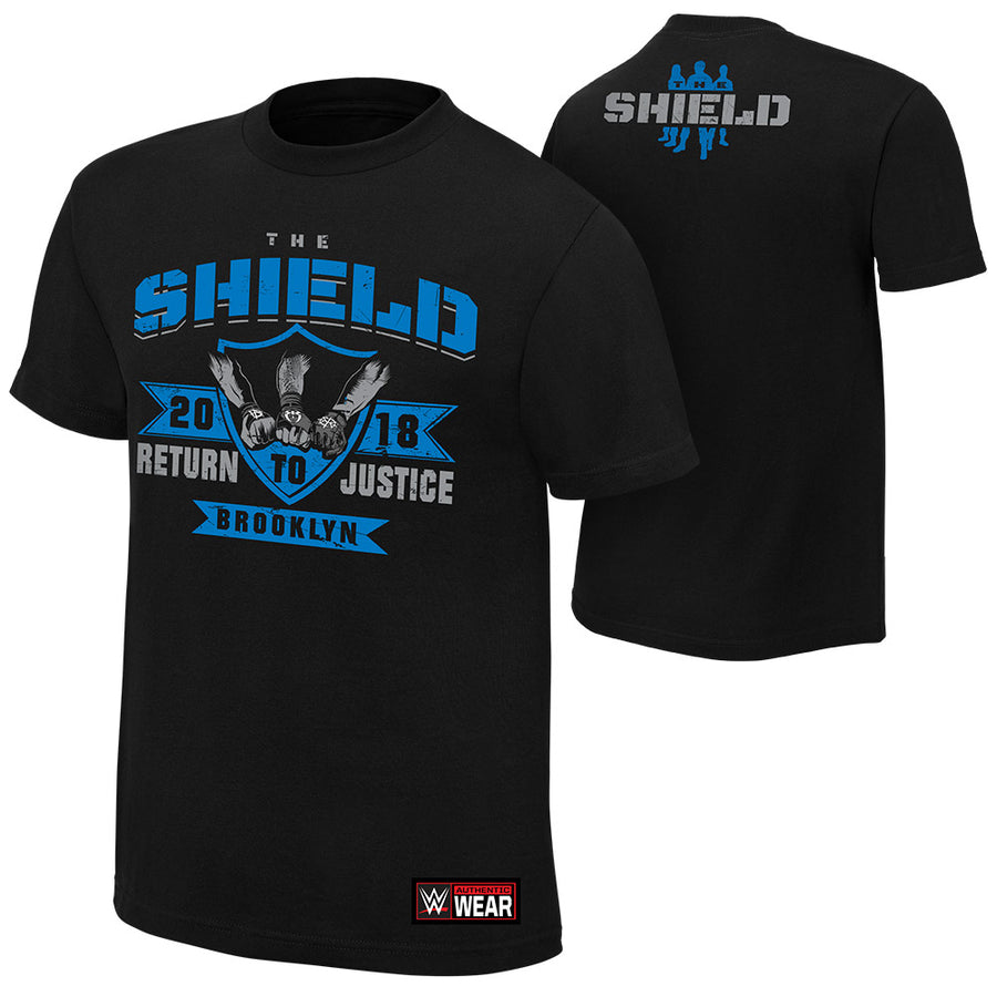 The Shield "Return to Justice" Brooklyn Special Edition T-Shirt T-Shirt PW Catalog