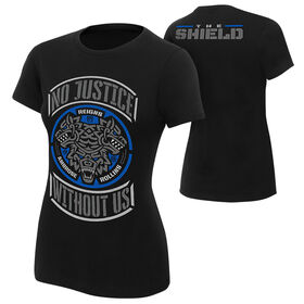 The Shield "No Justice Without Us" Special Edition Women's T-Shirt