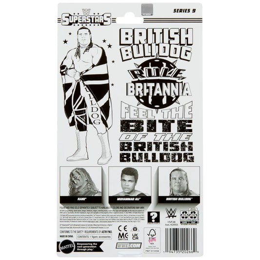 WWE Superstars Series 9 British Bulldog PW Catalog