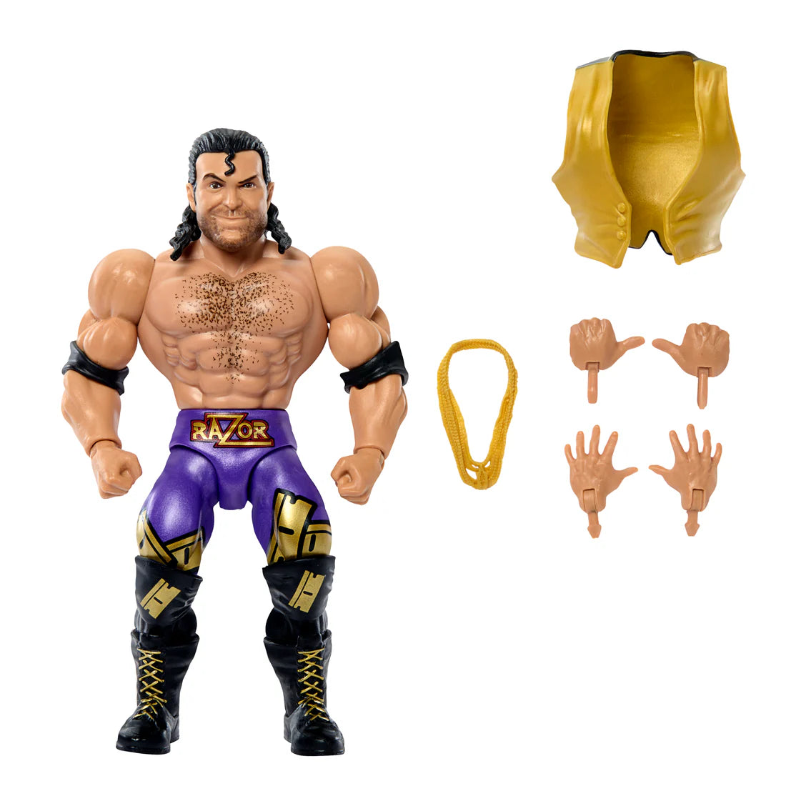 WWE Superstars Series 11 Razor Ramon [Chase, Purple Variant] PW Catalog