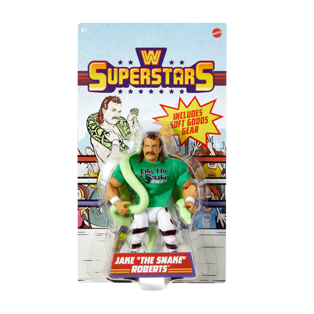 WWE Superstars Series 13 Jake "The Snake" Roberts [Chase, White Variant] PW Catalog