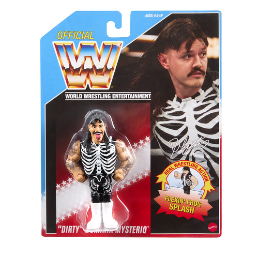 WWE Mattel Retro "Dirty" Dominik Mysterio Ringside Exclusive Series 3 Action & Toy Figures PWcatalog