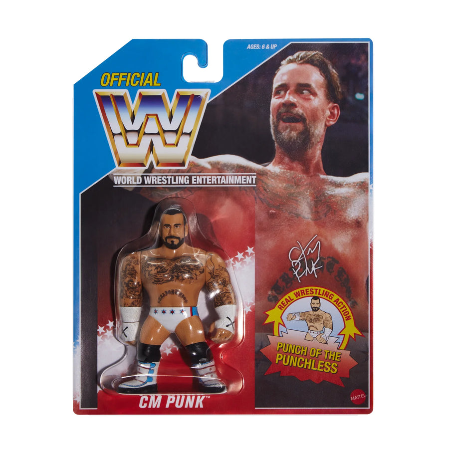 WWE Mattel Retro CM Punk Ringside Exclusive Series 1
