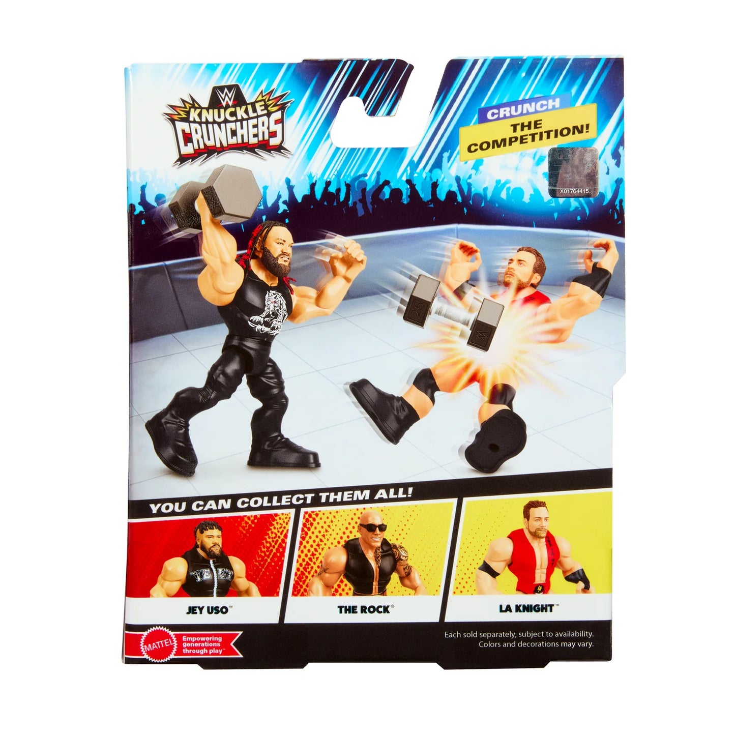 WWE Mattel Knuckle Crunchers Series 11 Jacob Fatu Action & Toy Figures PWcatalog