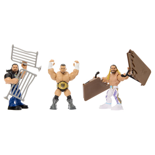 WWE Mattel Knuckle Crunchers WrestleMania 3-Pack Walmart Exclusive Action & Toy Figures PWcatalog
