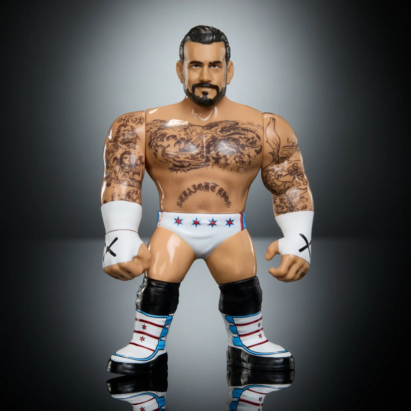 WWE Mattel Retro CM Punk Ringside Exclusive Series 1