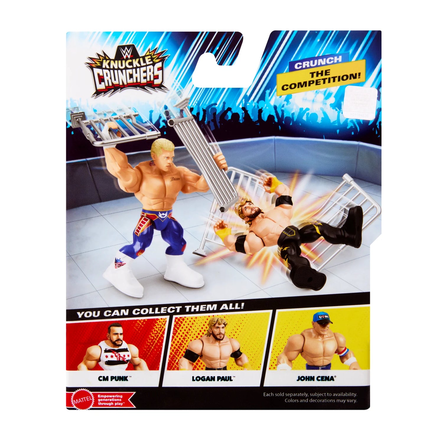 WWE Mattel Knuckle Crunchers Series 10 "The American Nightmare" Cody Rhodes Action & Toy Figures PWcatalog