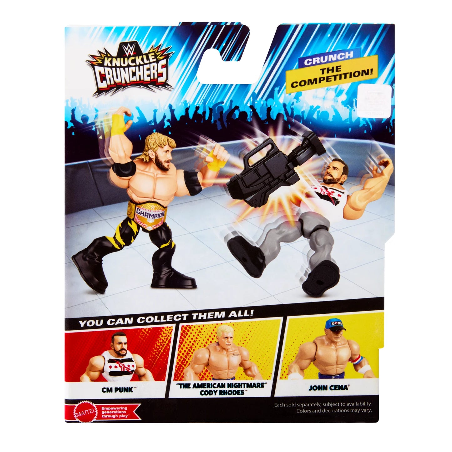 WWE Mattel Knuckle Crunchers Series 10 Logan Paul Action & Toy Figures PWcatalog