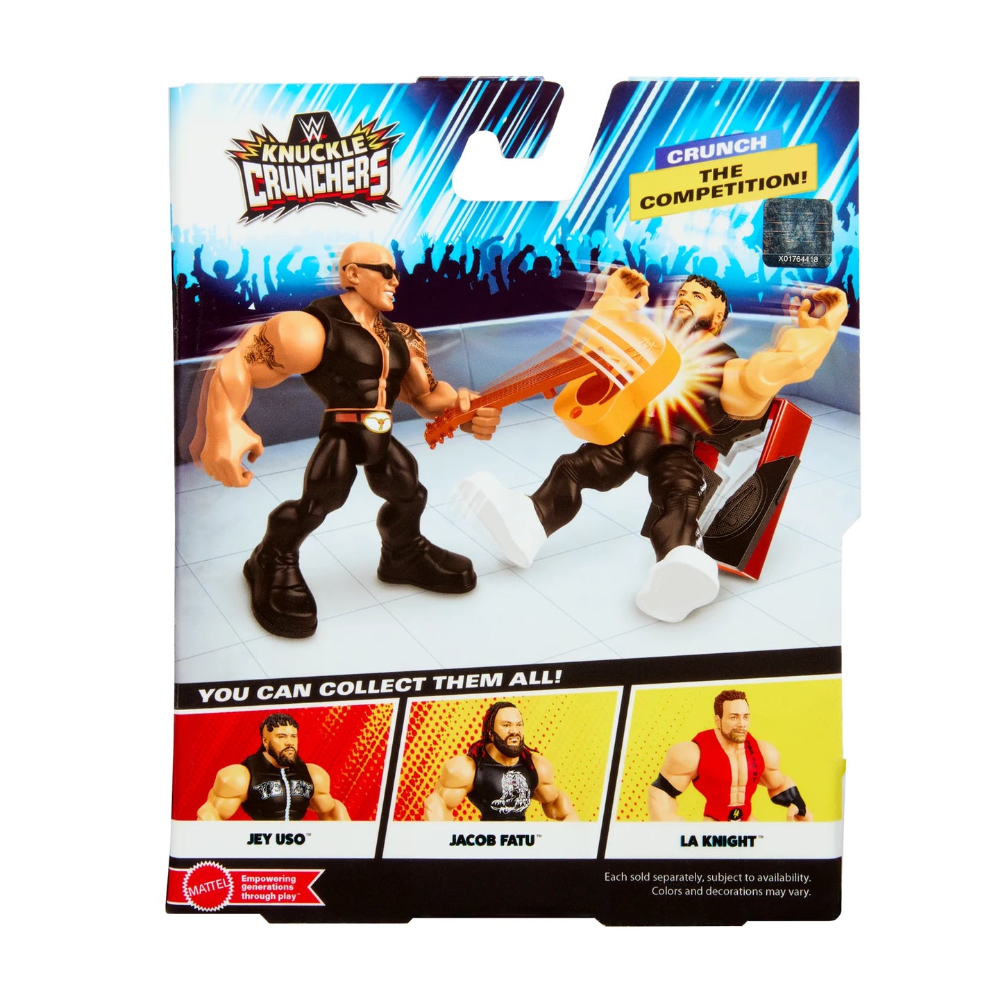 WWE Mattel Knuckle Crunchers Series 11 The Rock Action & Toy Figures PWcatalog