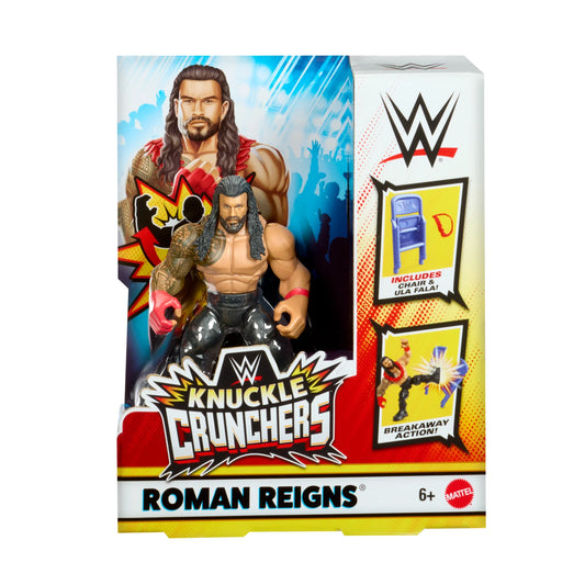 WWE Mattel Knuckle Crunchers Series 9 Roman Reigns Action & Toy Figures PWcatalog