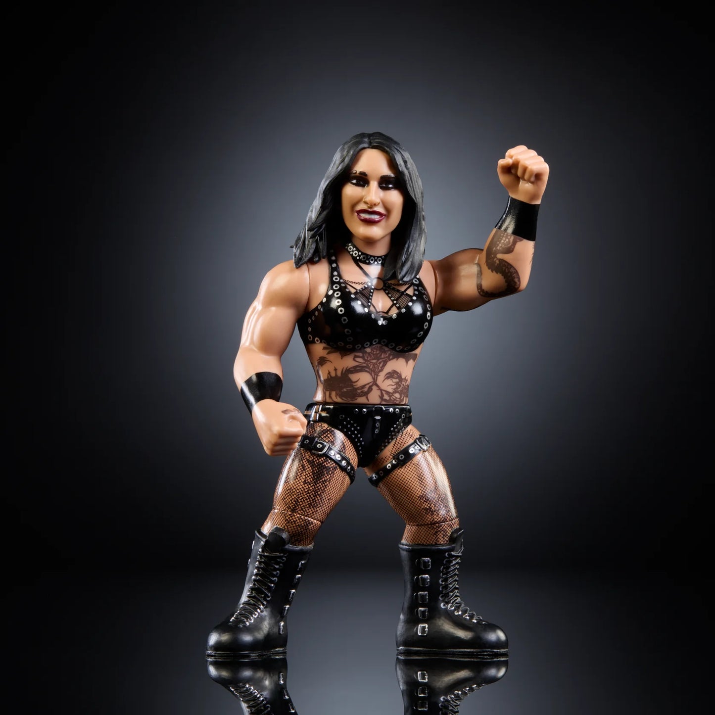 WWE Mattel Retro Rhea Ripley Ringside Exclusive Series 3