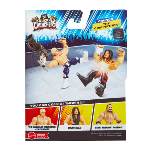 WWE Mattel Knuckle Crunchers Series 8 "The American Nightmare" Cody Rhodes - image 2