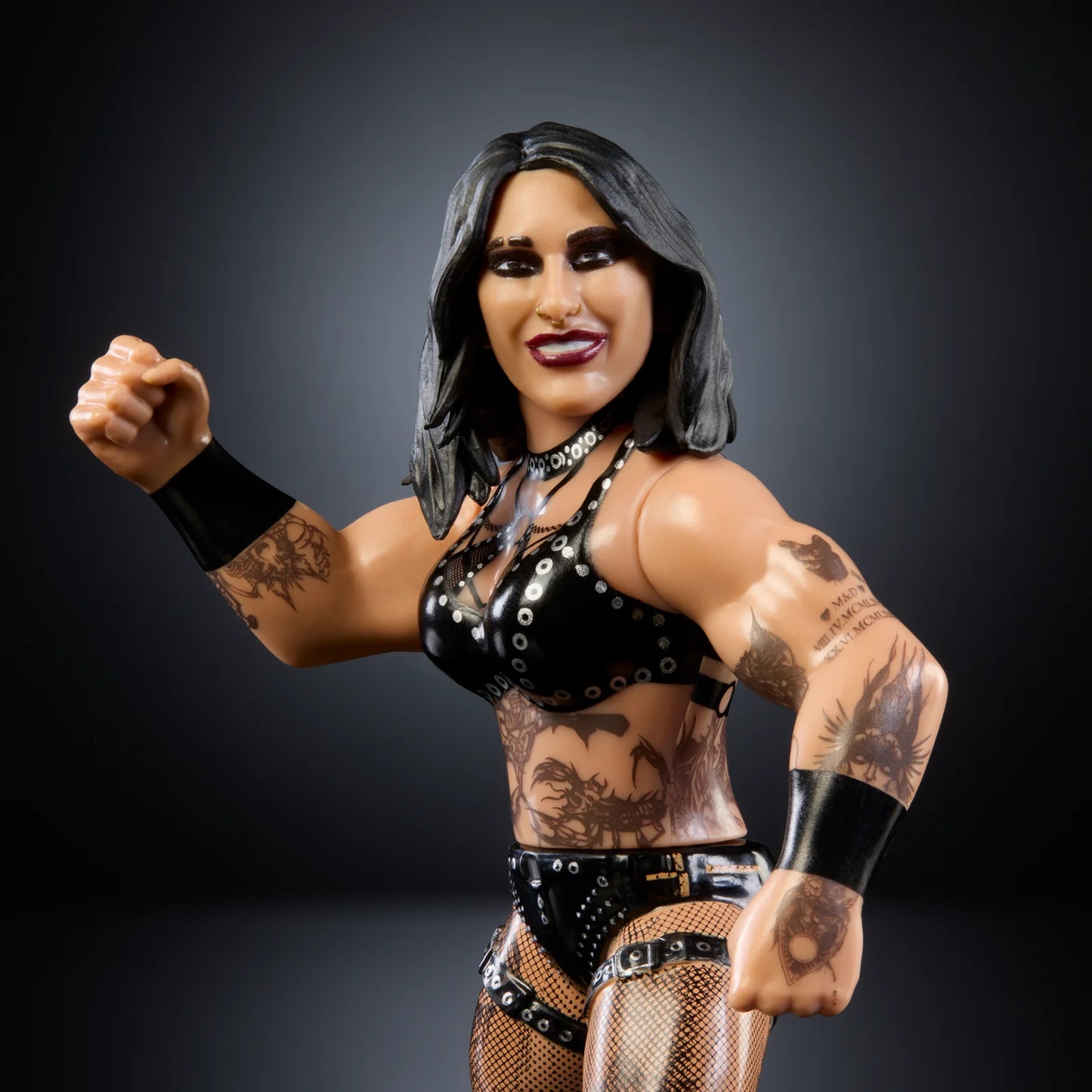 WWE Mattel Retro Rhea Ripley Ringside Exclusive Series 3