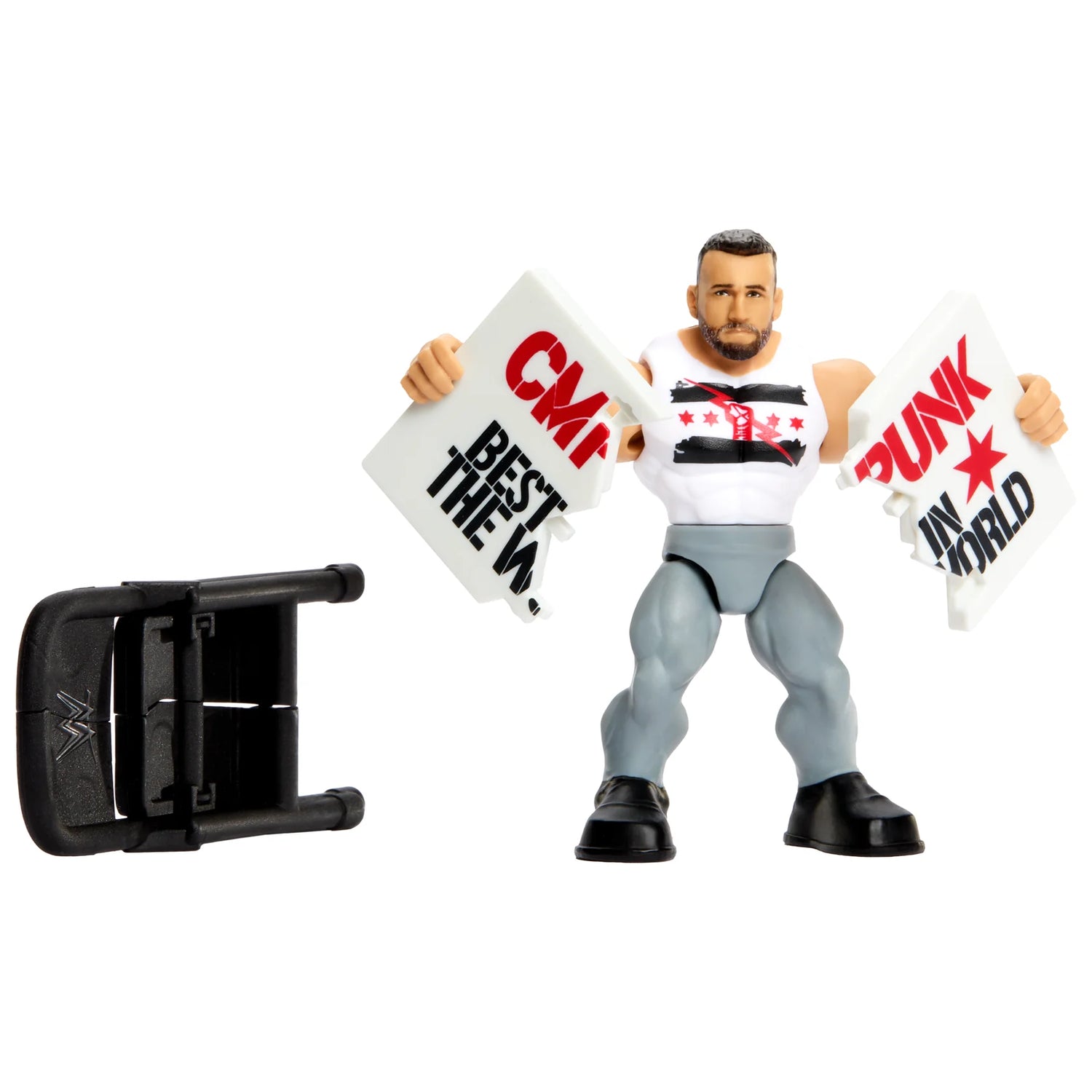 WWE Mattel Knuckle Crunchers Series 10 CM Punk Action & Toy Figures PWcatalog