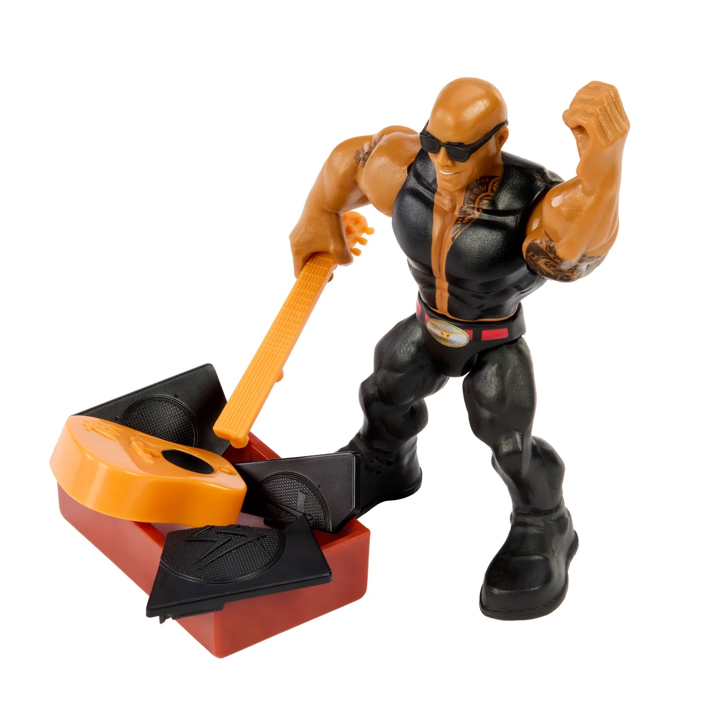 WWE Mattel Knuckle Crunchers Series 11 The Rock Action & Toy Figures PWcatalog