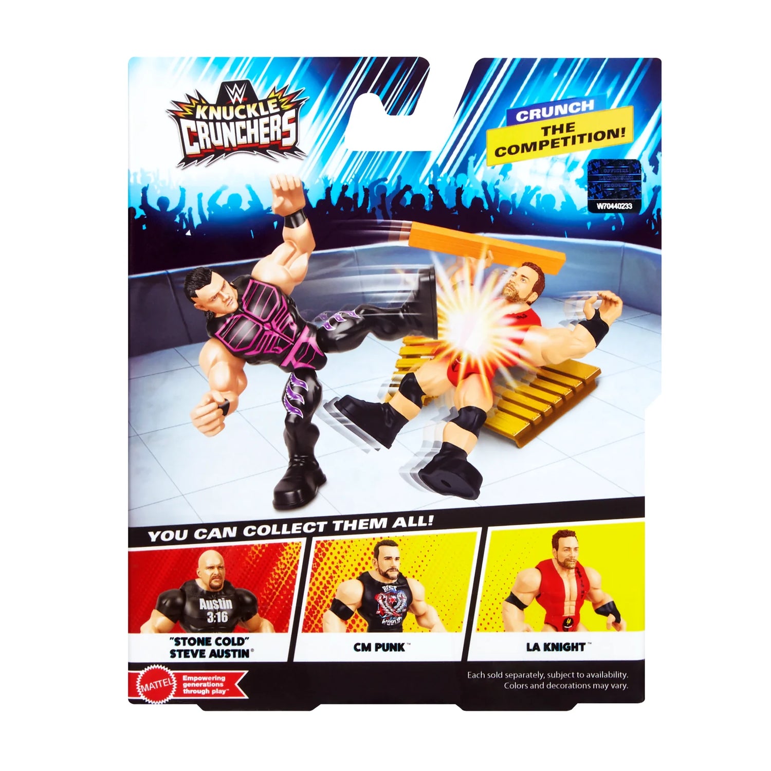 WWE Mattel Knuckle Crunchers Series 7 "Dirty" Dominik Mysterio Action & Toy Figures PWcatalog