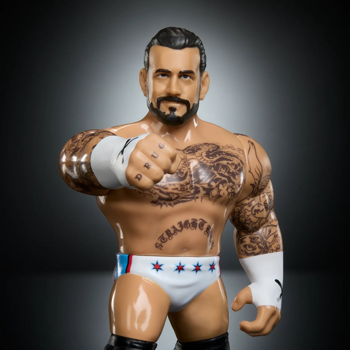 WWE Mattel Retro CM Punk Ringside Exclusive Series 1