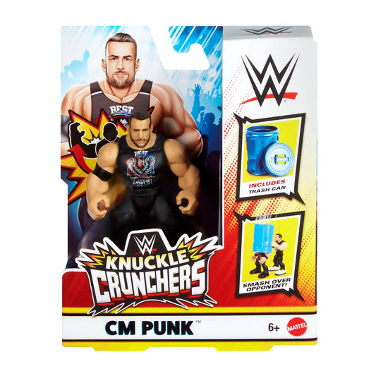 WWE Mattel Knuckle Crunchers Series 7 CM Punk Action & Toy Figures PWcatalog