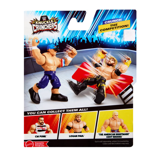 WWE Mattel Knuckle Crunchers Series 10 John Cena Action & Toy Figures PWcatalog