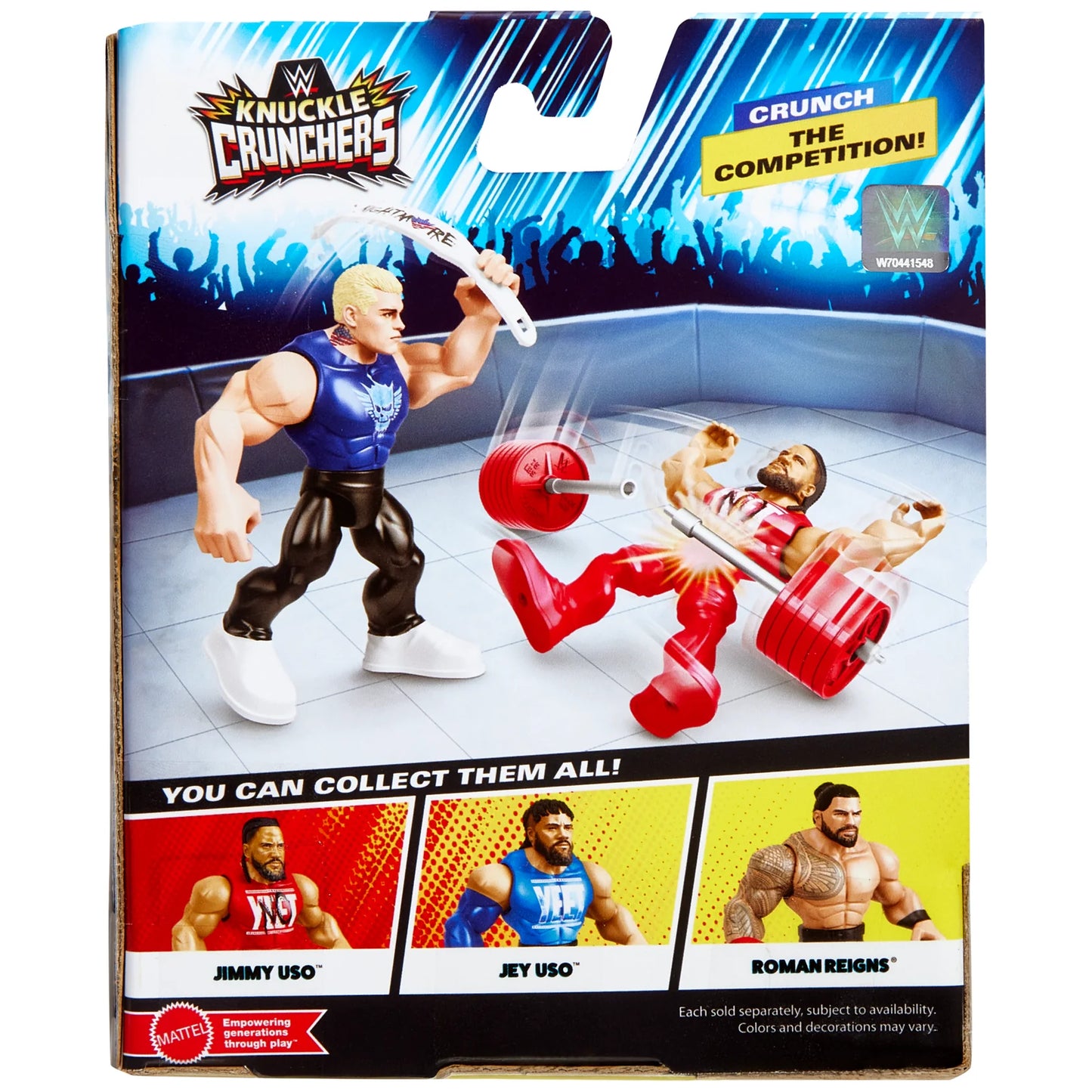 WWE Mattel Knuckle Crunchers Series 5 Cody Rhodes Action & Toy Figures PWcatalog