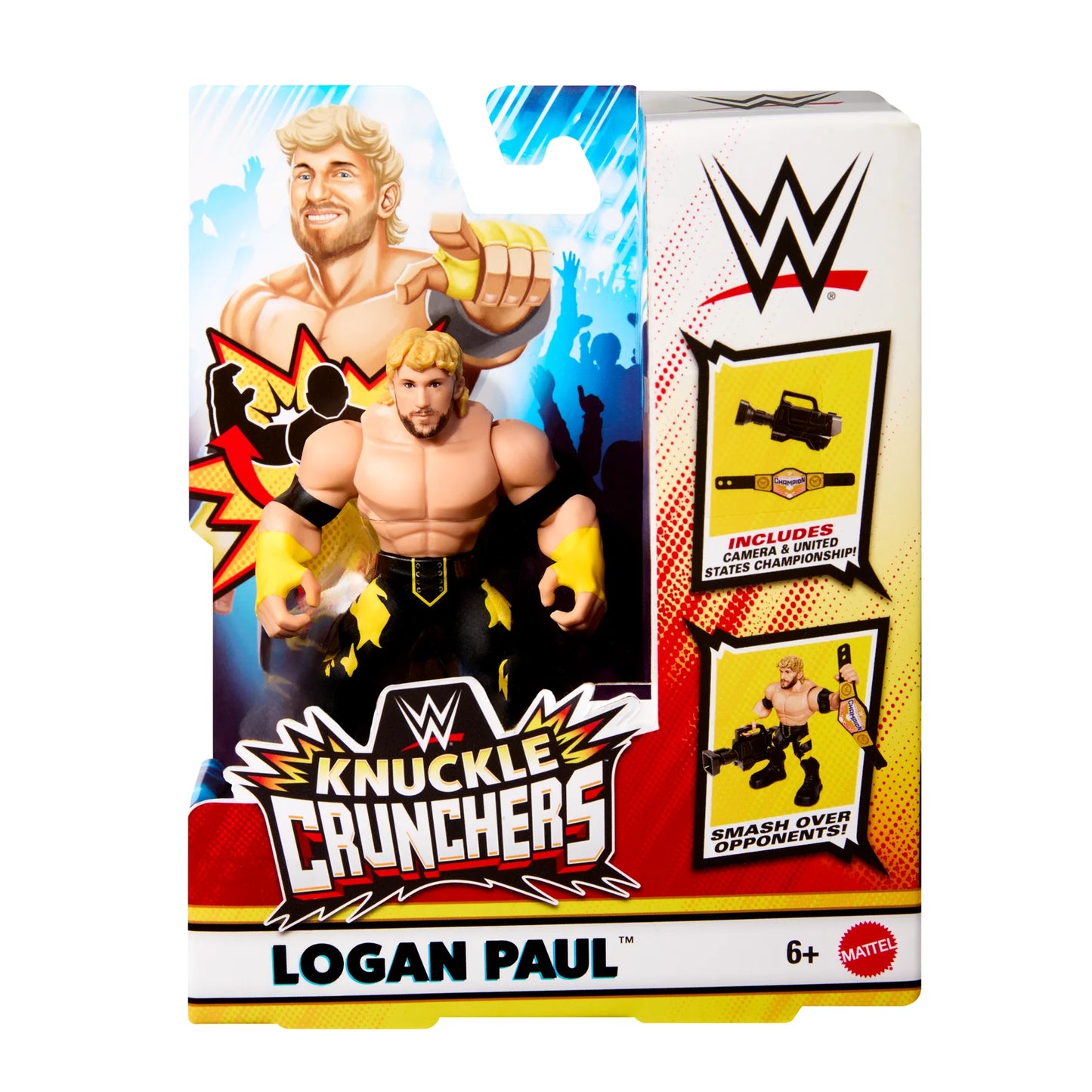 WWE Mattel Knuckle Crunchers Series 10 Logan Paul Action & Toy Figures PWcatalog