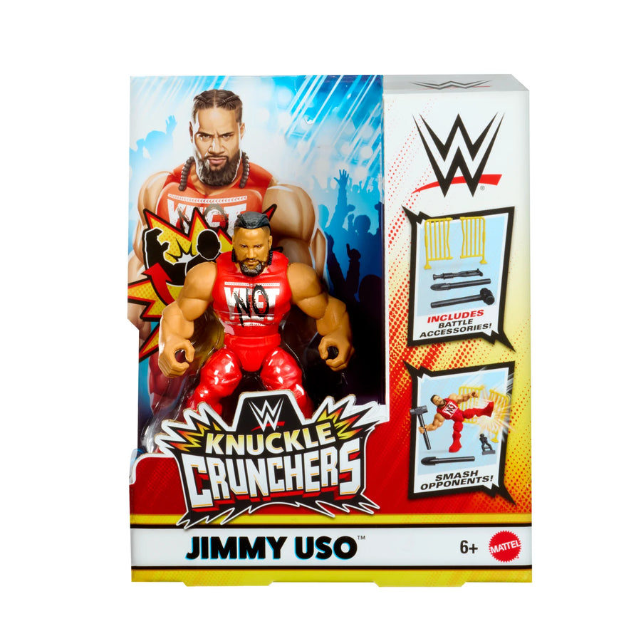 WWE Mattel Knuckle Crunchers Series 9 Jey Uso Action & Toy Figures PWcatalog