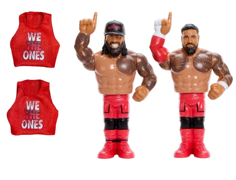 WWE Mattel Retro The Bloodline The Usos Ringside Exclusive