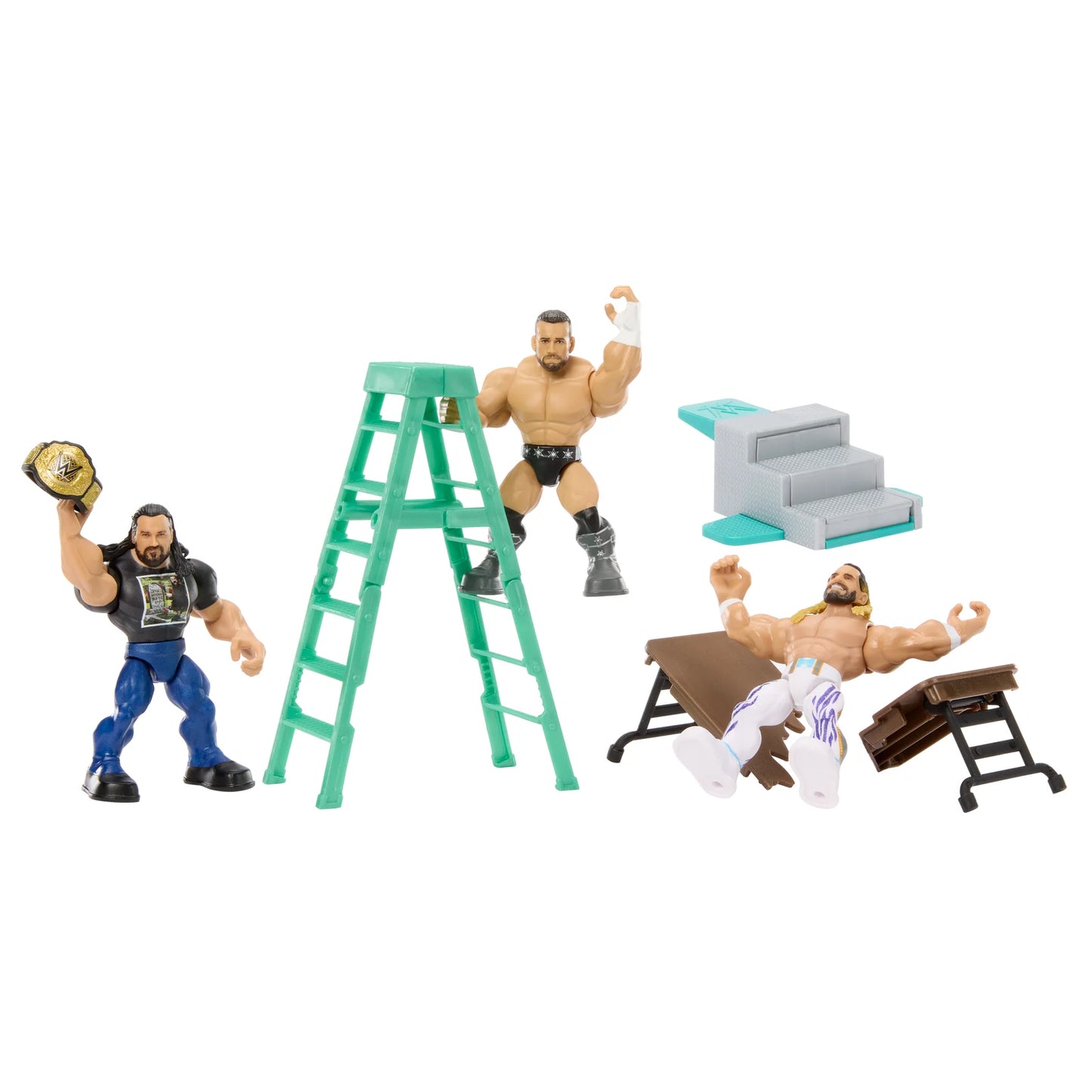 WWE Mattel Knuckle Crunchers WrestleMania 3-Pack Walmart Exclusive Action & Toy Figures PWcatalog