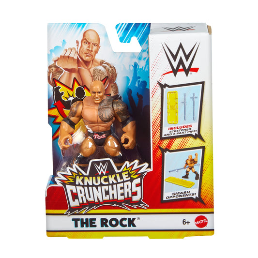 WWE Mattel Knuckle Crunchers Series 8 The Rock