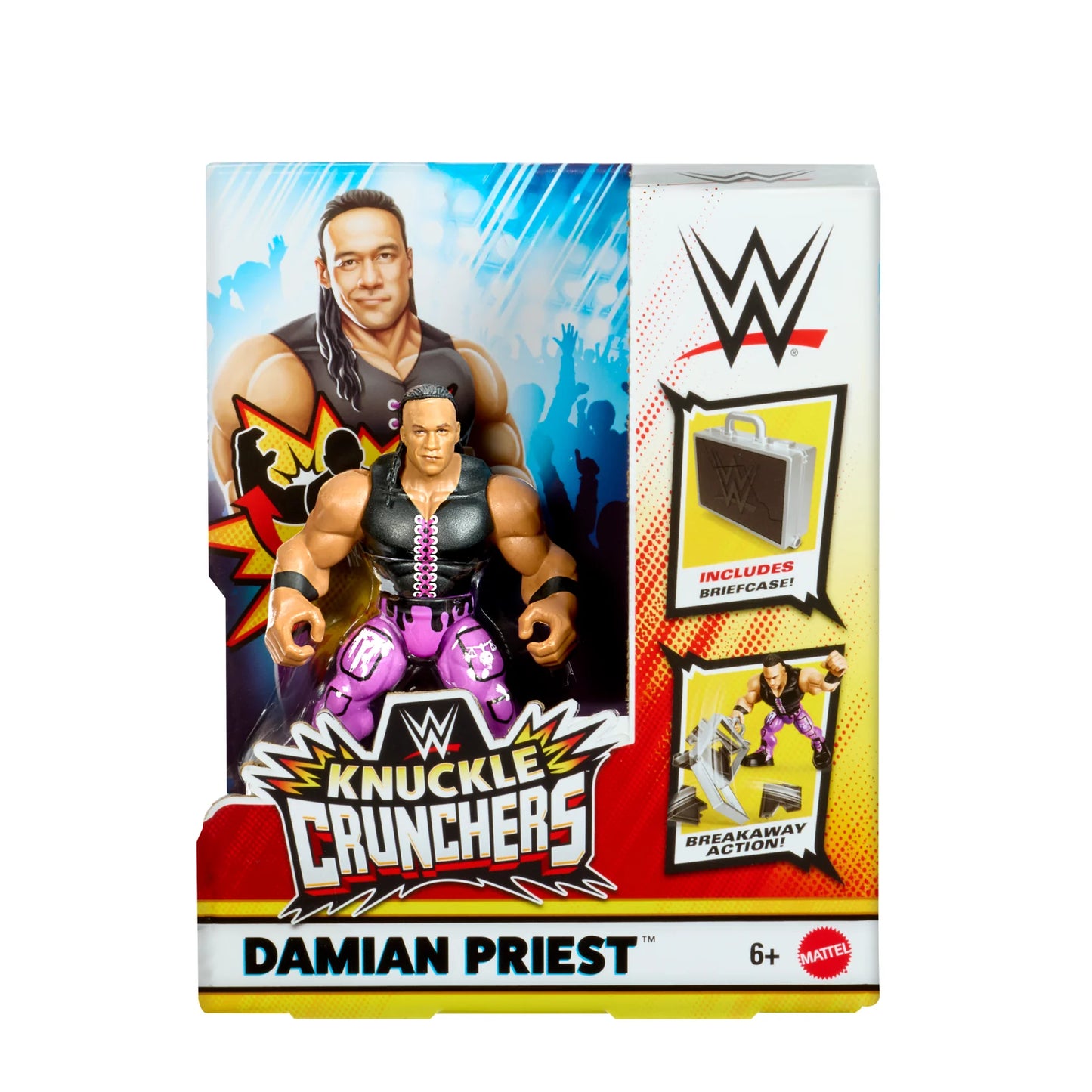 WWE Mattel Knuckle Crunchers Series 9 Damian Priest Action & Toy Figures PWcatalog