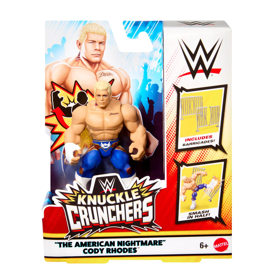 WWE Mattel Knuckle Crunchers Series 10 "The American Nightmare" Cody Rhodes Action & Toy Figures PWcatalog