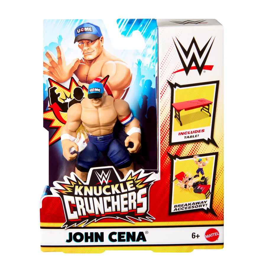 WWE Mattel Knuckle Crunchers Series 10 John Cena Action & Toy Figures PWcatalog