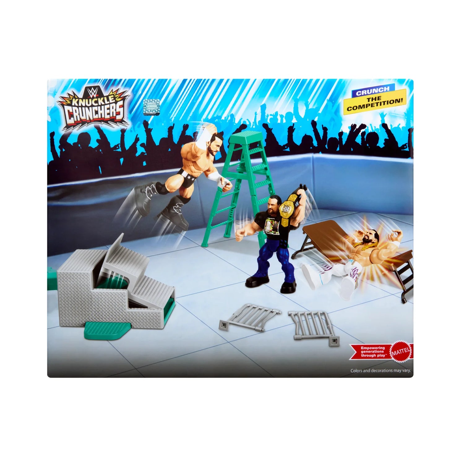 WWE Mattel Knuckle Crunchers WrestleMania 3-Pack Walmart Exclusive Action & Toy Figures PWcatalog