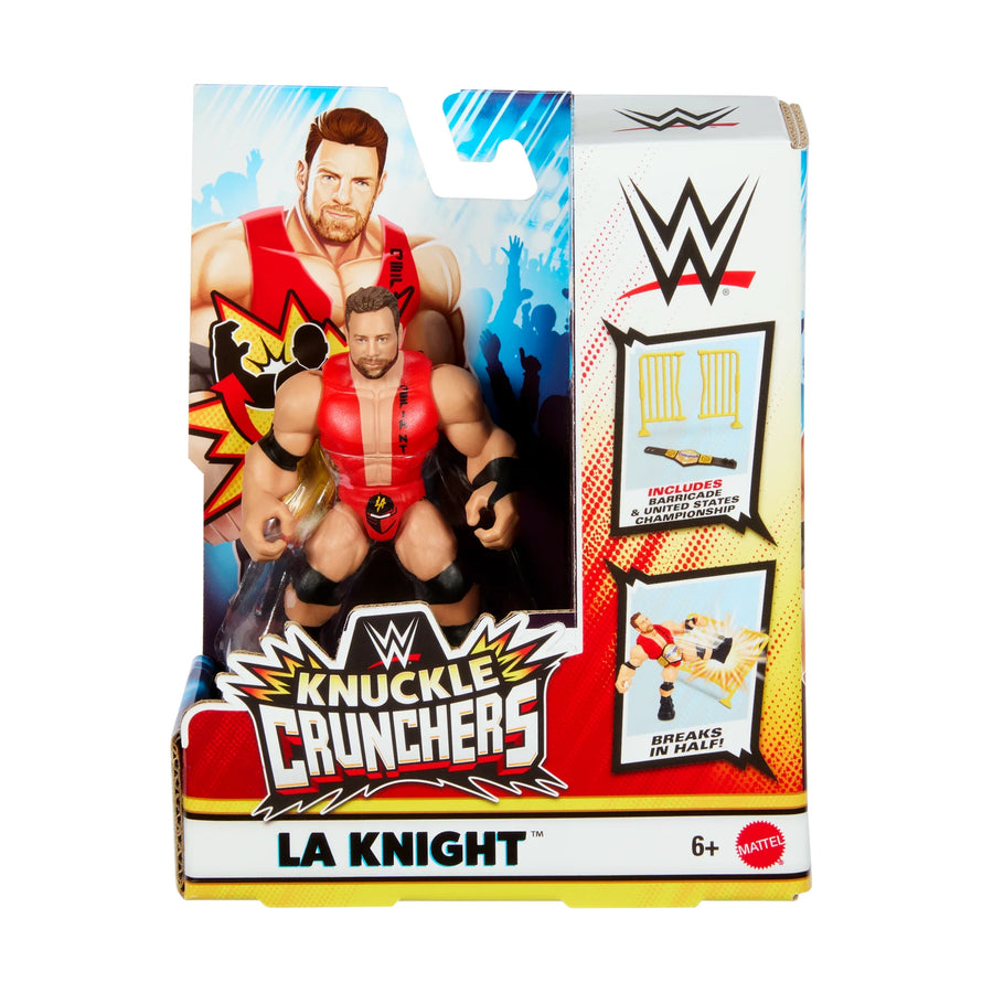 WWE Mattel Knuckle Crunchers Series 11 LA Knight Action & Toy Figures PWcatalog