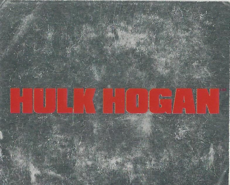WWF Merlin Sticker Collection 1990 Hulk Hogan #1