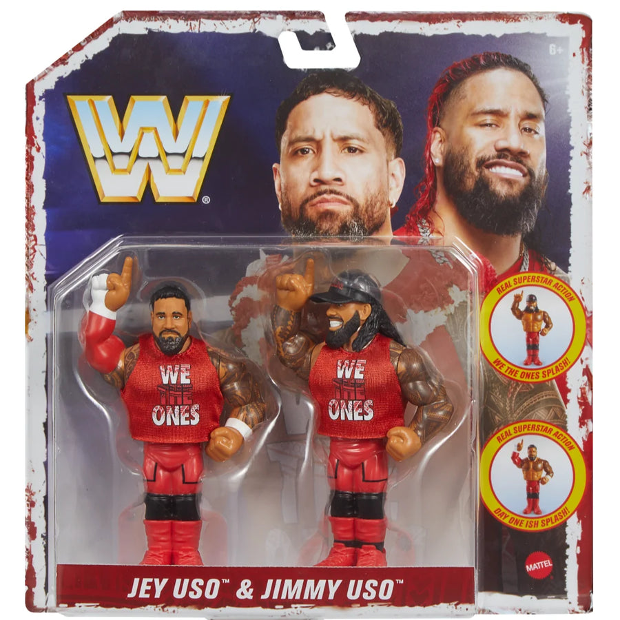 WWE Mattel Retro The Bloodline The Usos Ringside Exclusive