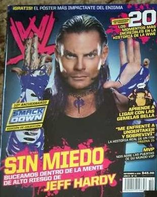 WWE Magazine from Mexico September 2009